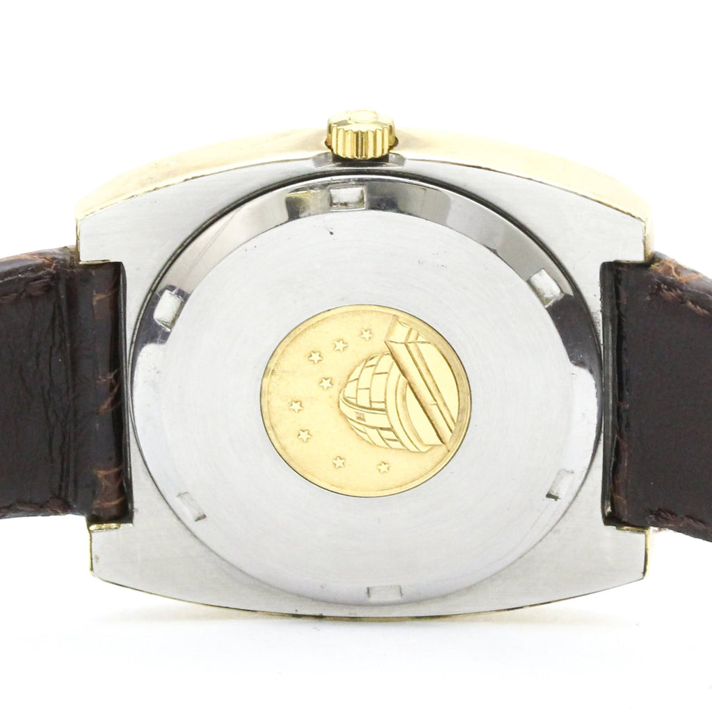Pre-Owned OMEGA Constellation Cal 1001 Gold Plated Automatic Mens Watch 166.063 Vintage