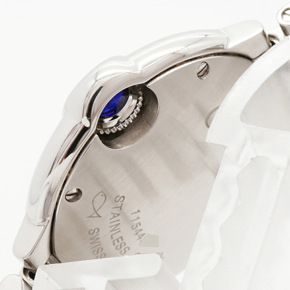 Pre-Owned Cartier Ballon Bleu SM W69010Z4 Silver Dial Women's Watch