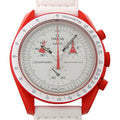 Pre-Owned SWATCH x OMEGA Moon Mission to Mars Women's and Men's Watch SO33R100 (Good)