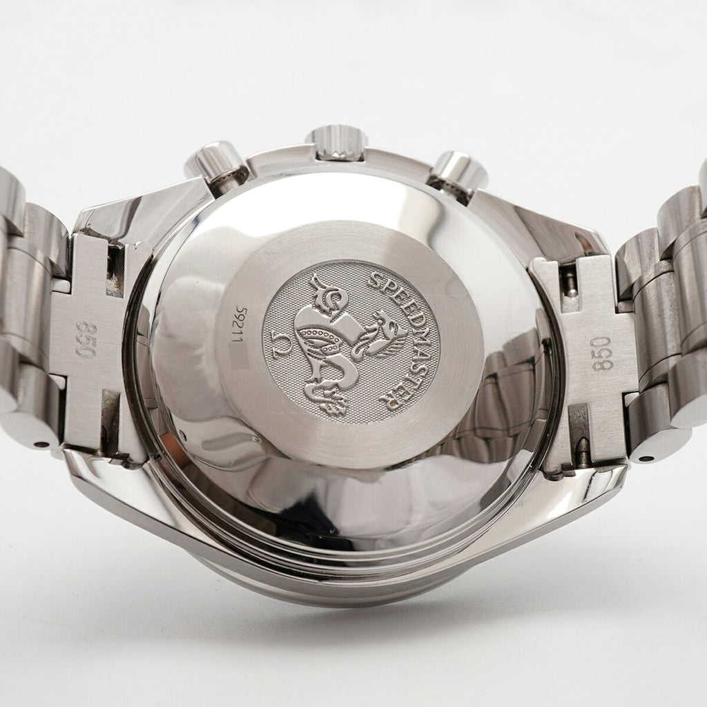 Pre-Owned Omega Speedmaster Date 3513.30 Silver Dial Men's Watch