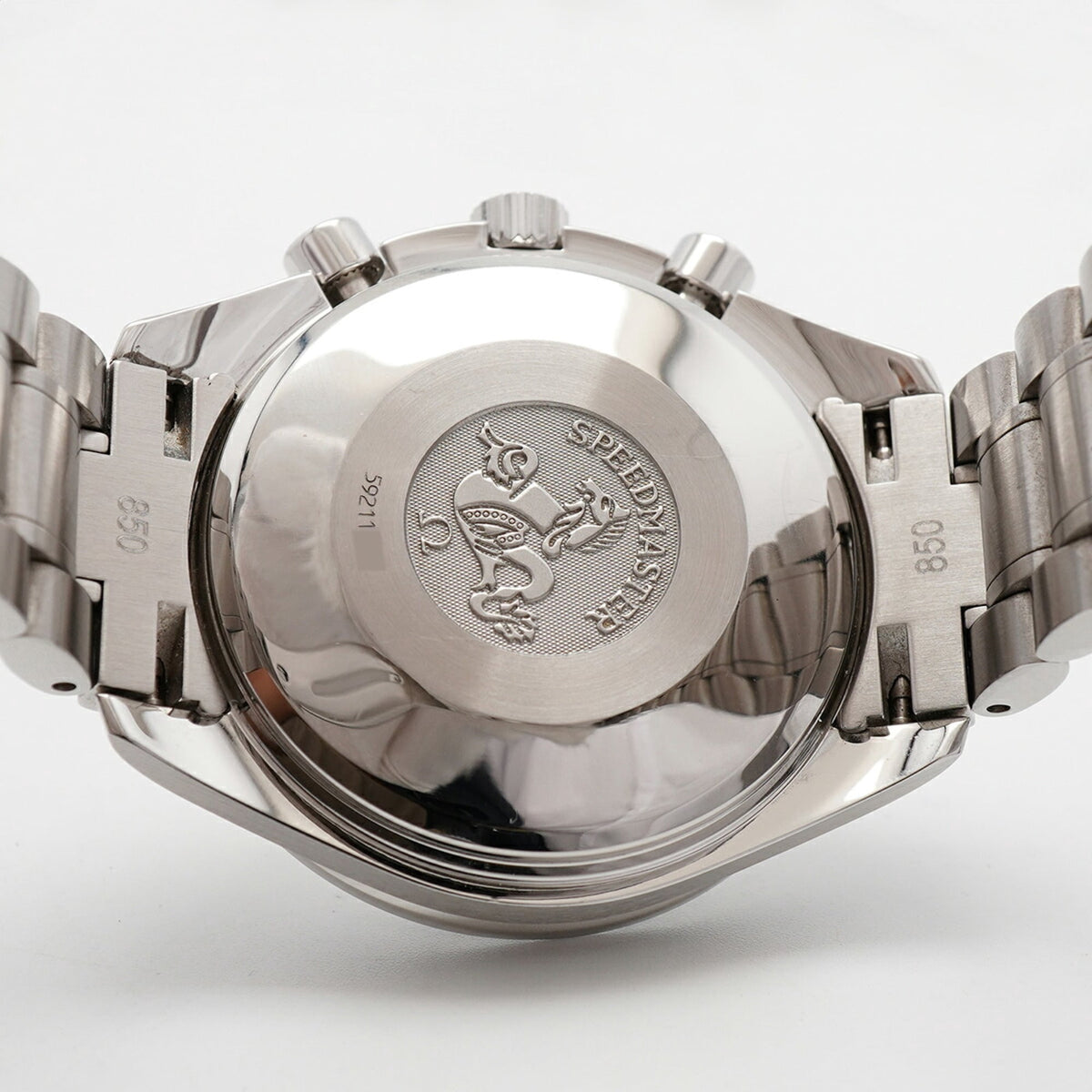 Pre-Owned Omega Speedmaster Date 3513.30 Silver Dial Men's Watch