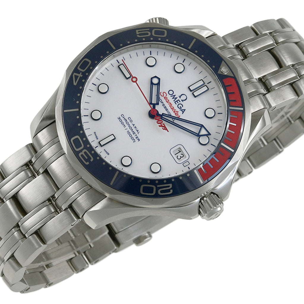 Pre-Owned OMEGA Seamaster Diver 300M Co-Axial 41MM Commander Watch World Limited Edition 7007...