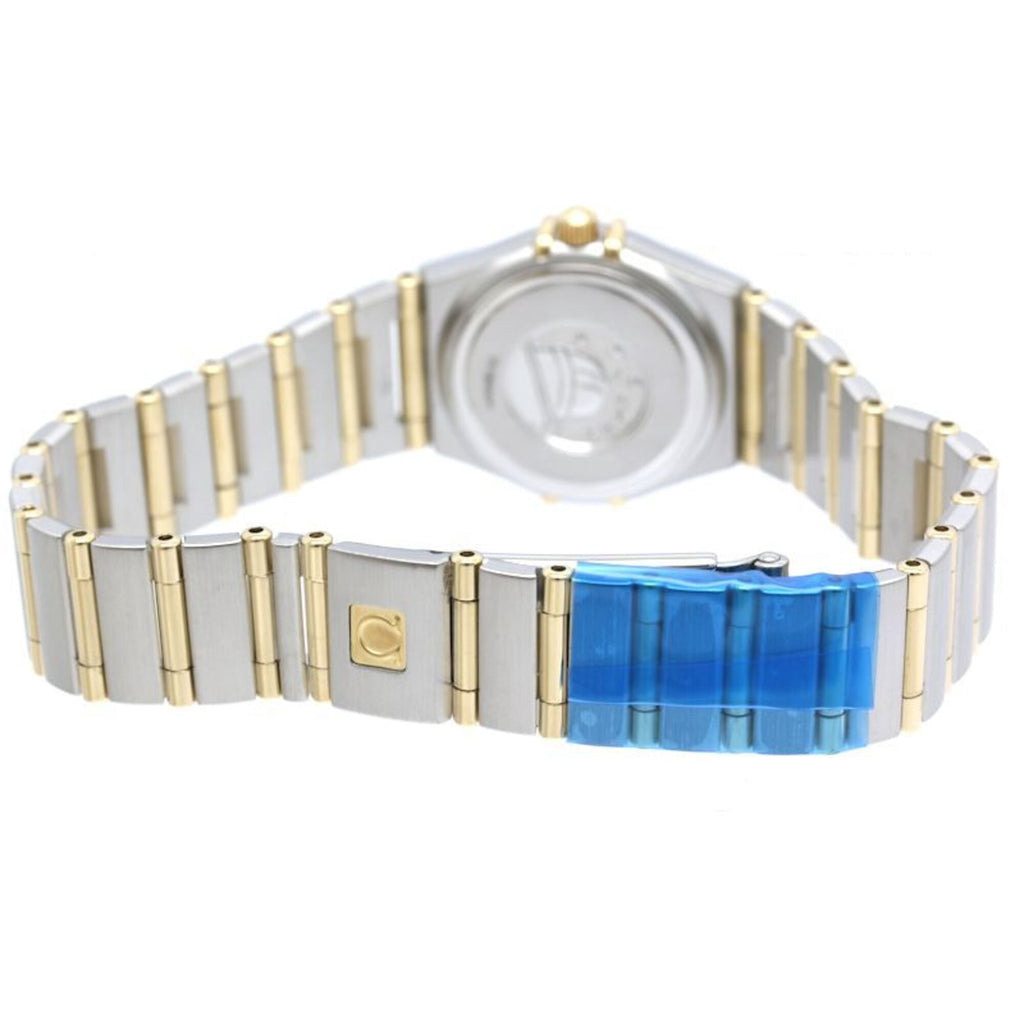 Pre-Owned OMEGA Constellation Mini Diamond 1267.70.00 Women's Watch SSx18K Yellow Gold 40604