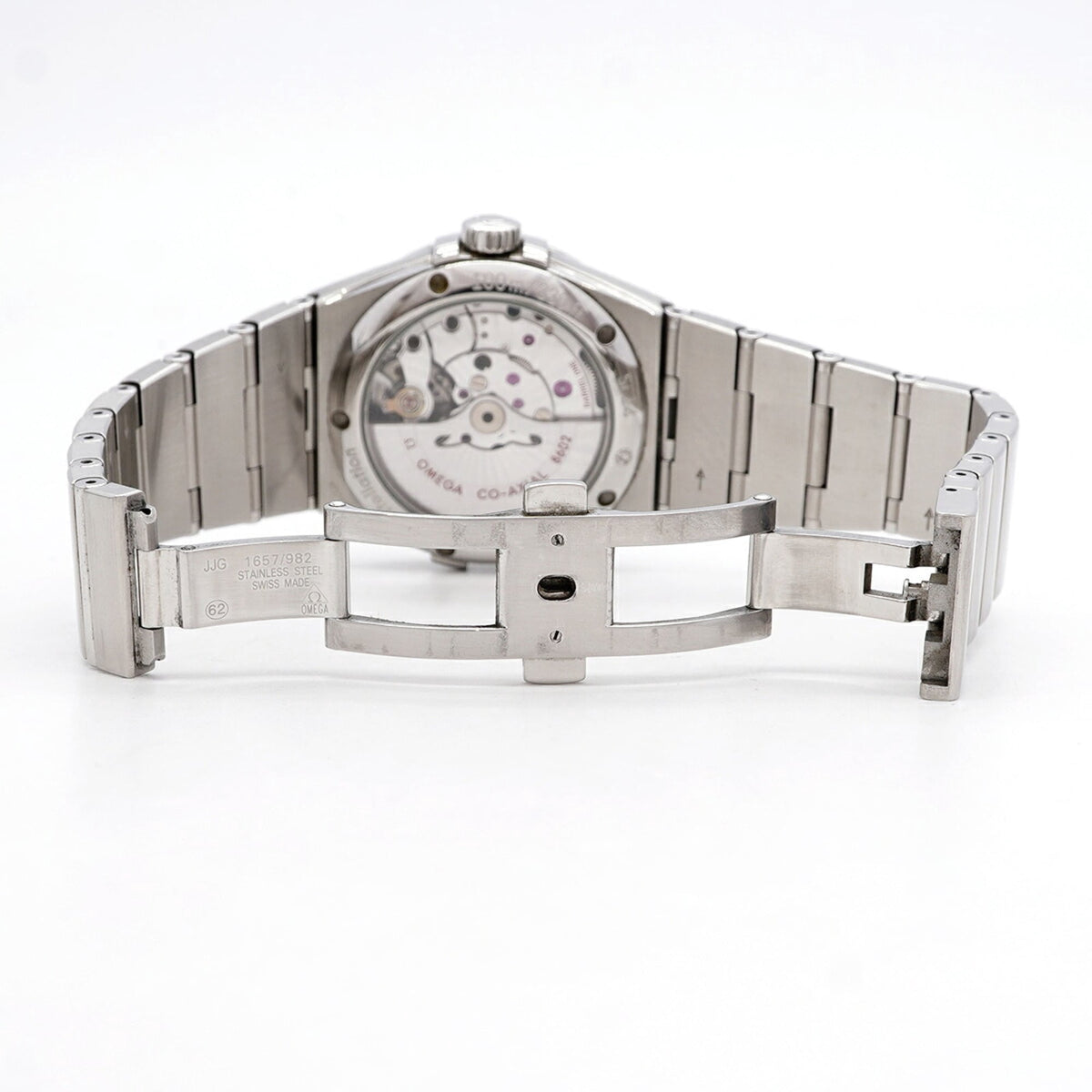 Pre-Owned Omega Constellation Co-Axial Day-Date 123.10.38.22.01.001 Black Dial Men's Watch