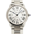 Pre-Owned Cartier Ronde Solo XL W6701011 Silver Dial Men's Watch