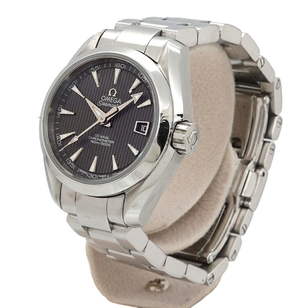 Pre-Owned Omega Seamaster Aqua Terra 231 10 30 20 06 001 Women's Watch, Date, Gray, Automatic...