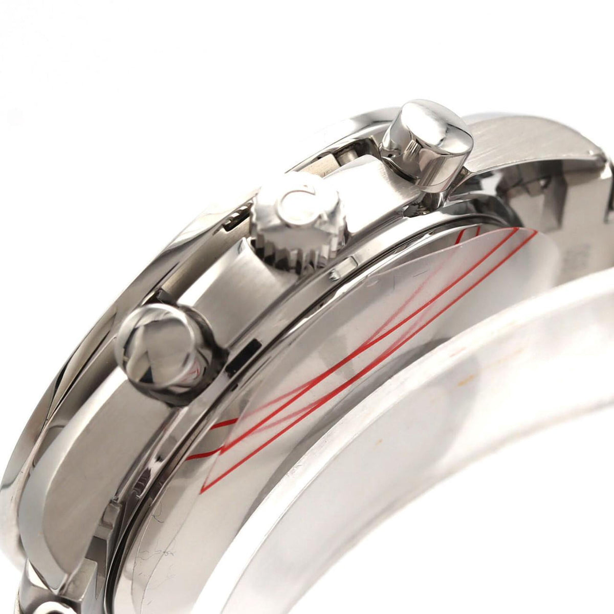 Pre-Owned Omega Speedmaster Date 3513.50 Stainless Steel Automatic Watch