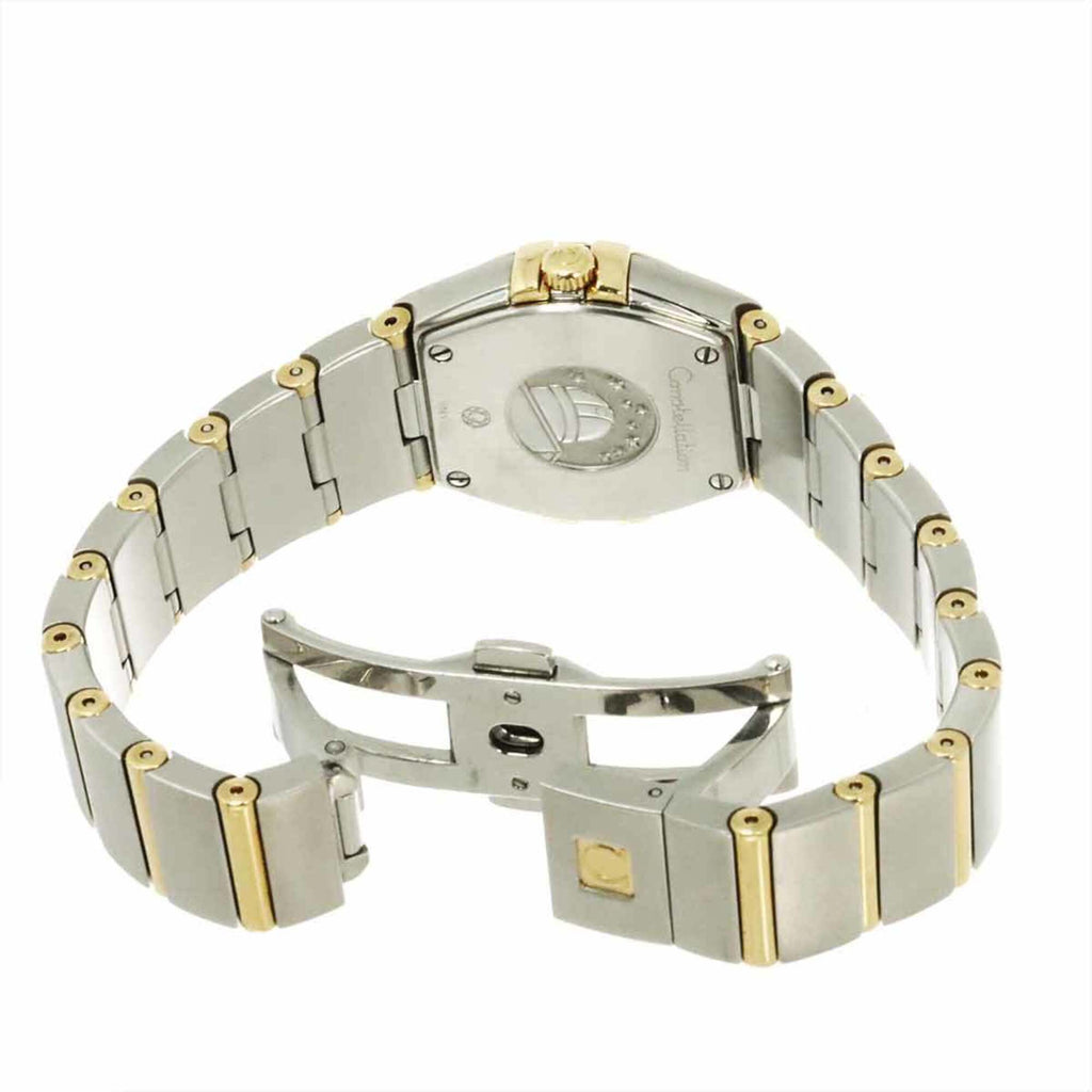 Pre-Owned Omega Constellation Polished Two-Tone 123 20 24 60 55 002 Ladies' Watch 12P Diamond...