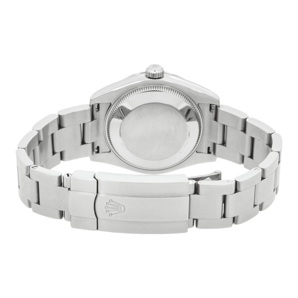 Pre-Owned Rolex Stainless Steel Oyster 177200 Perpetual 31mm with "Custom Celebration Dial" with Oyster Bracelet