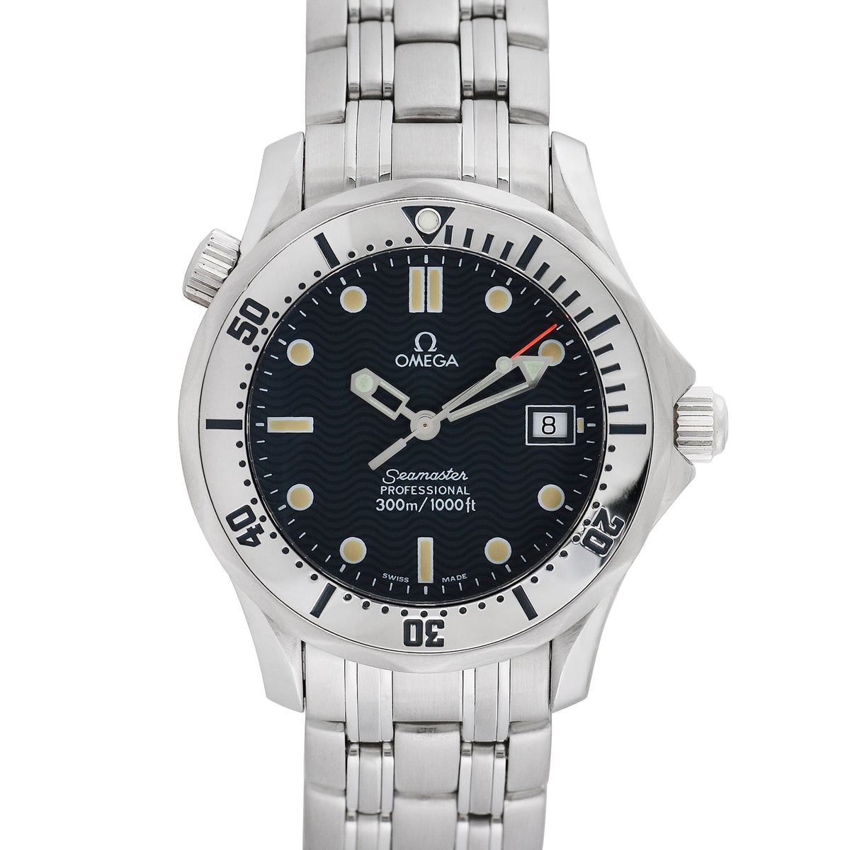 Pre-Owned Omega Men's Seamaster Professional 36mm Stainless Steel Wristwatch