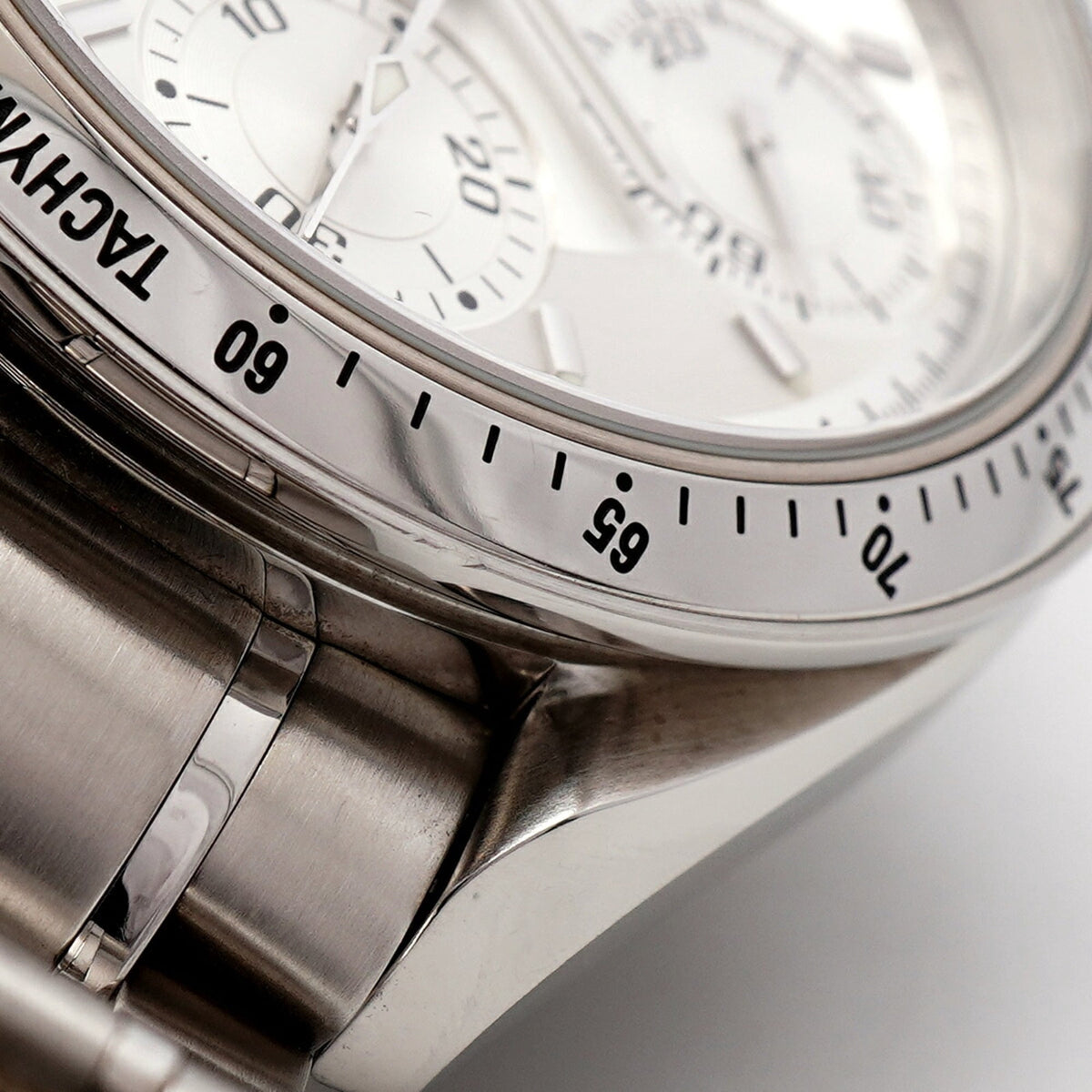 Pre-Owned Omega Speedmaster Date 3513.30 Silver Dial Men's Watch