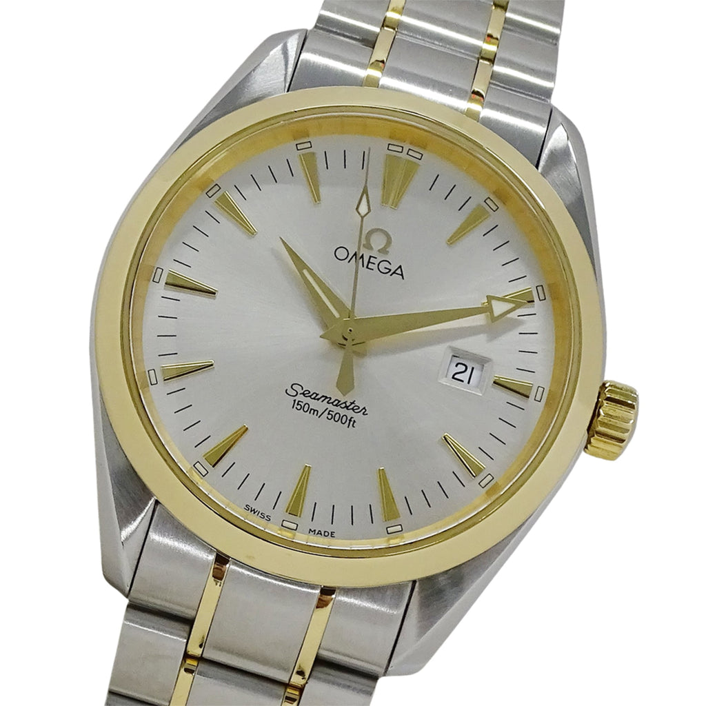 Pre-Owned Omega Seamaster Aqua Terra 2317.30 Men's Watch, Brand Name, Date, Quartz, Stainless...