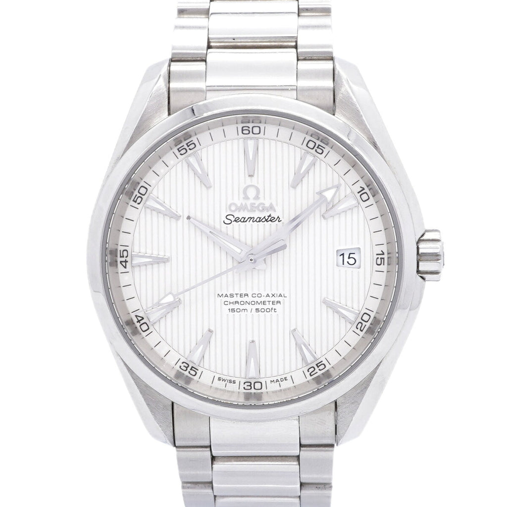 Pre-Owned Omega Seamaster Aqua Terra 231.10.42.21.02.003 Silver Dial Men's Watch