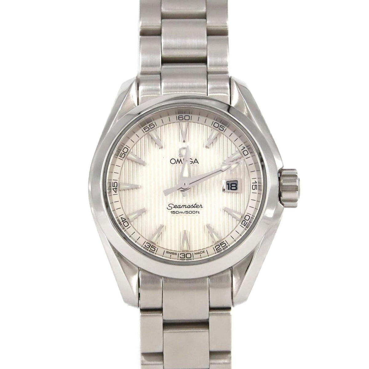 Pre-Owned Omega Seamaster Aqua Terra 231.10.30.61.02.001 Stainless Steel Quartz Watch