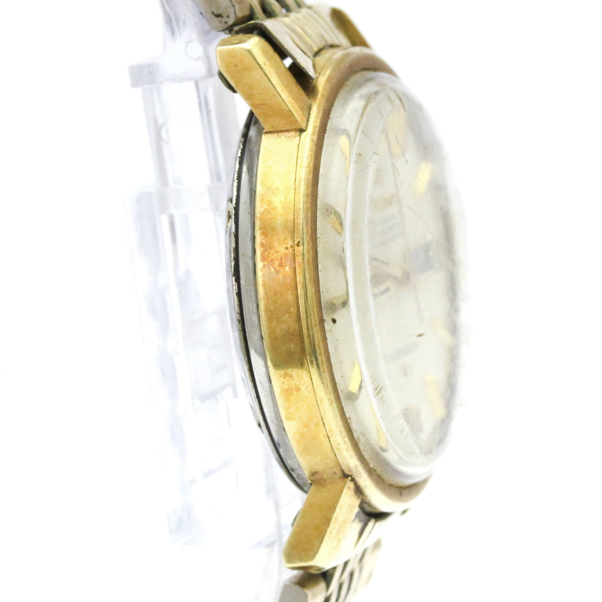 Pre-Owned OMEGA Constellation Day Date Cal 751 Gold Plated Automatic Mens Watch 168.016 Vintage