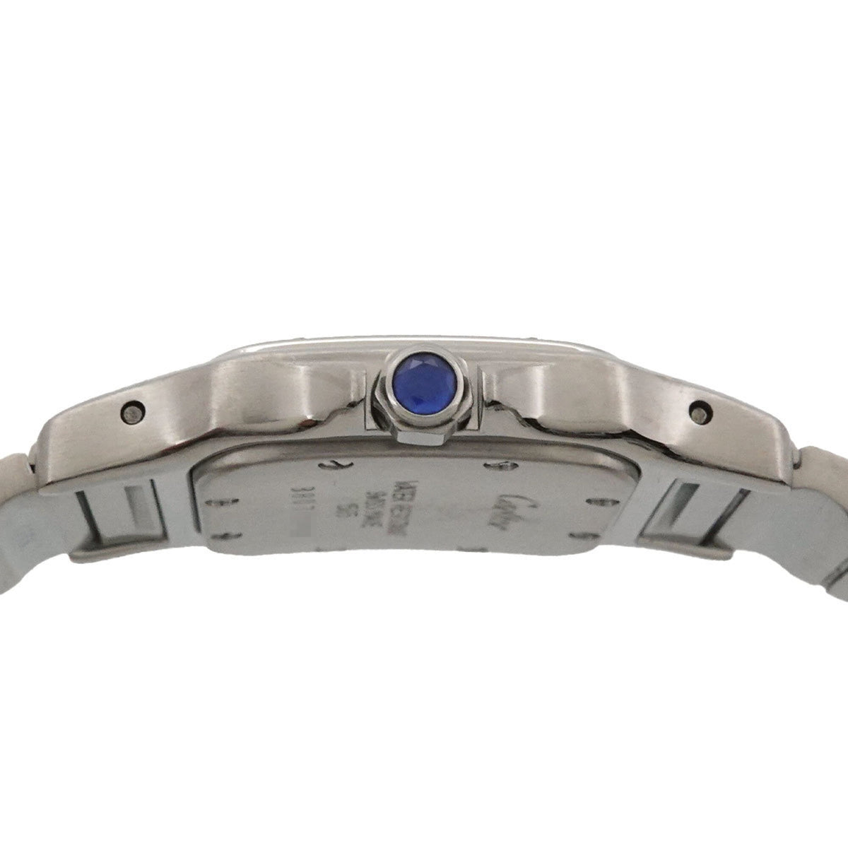 Pre-Owned Cartier Santos Galbee SM W20024D6 Women's Watch, Ivory, Quartz Watch