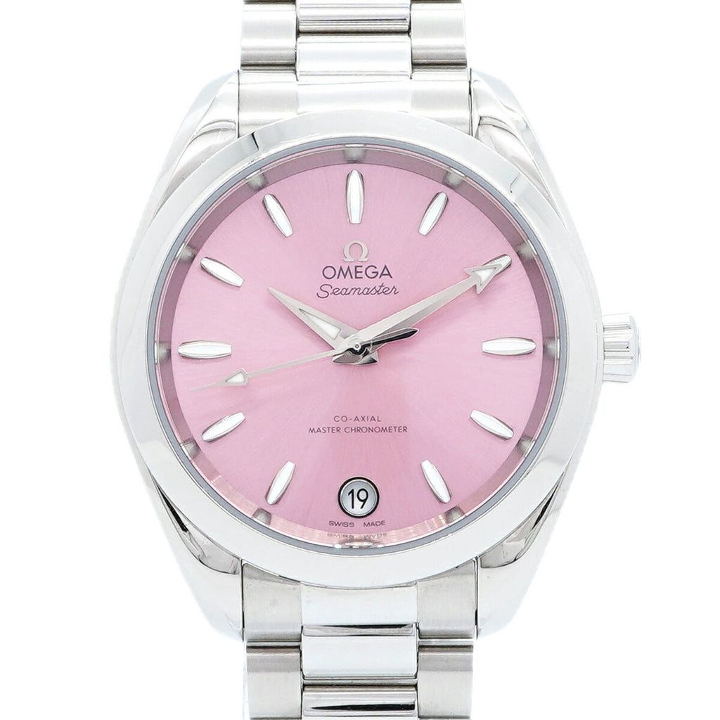 Pre-Owned Omega Seamaster Aqua Terra 220.10.34.20.10.003 Pink Dial Watch (Men's & Women's)