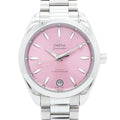Pre-Owned Omega Seamaster Aqua Terra 220.10.34.20.10.003 Pink Dial Watch (Men's & Women's)