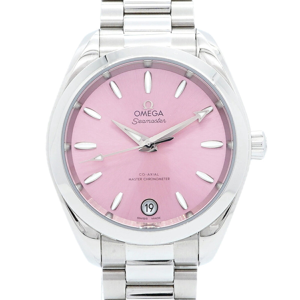 Pre-Owned Omega Seamaster Aqua Terra 220.10.34.20.10.003 Pink Dial Watch (Men's & Women's)