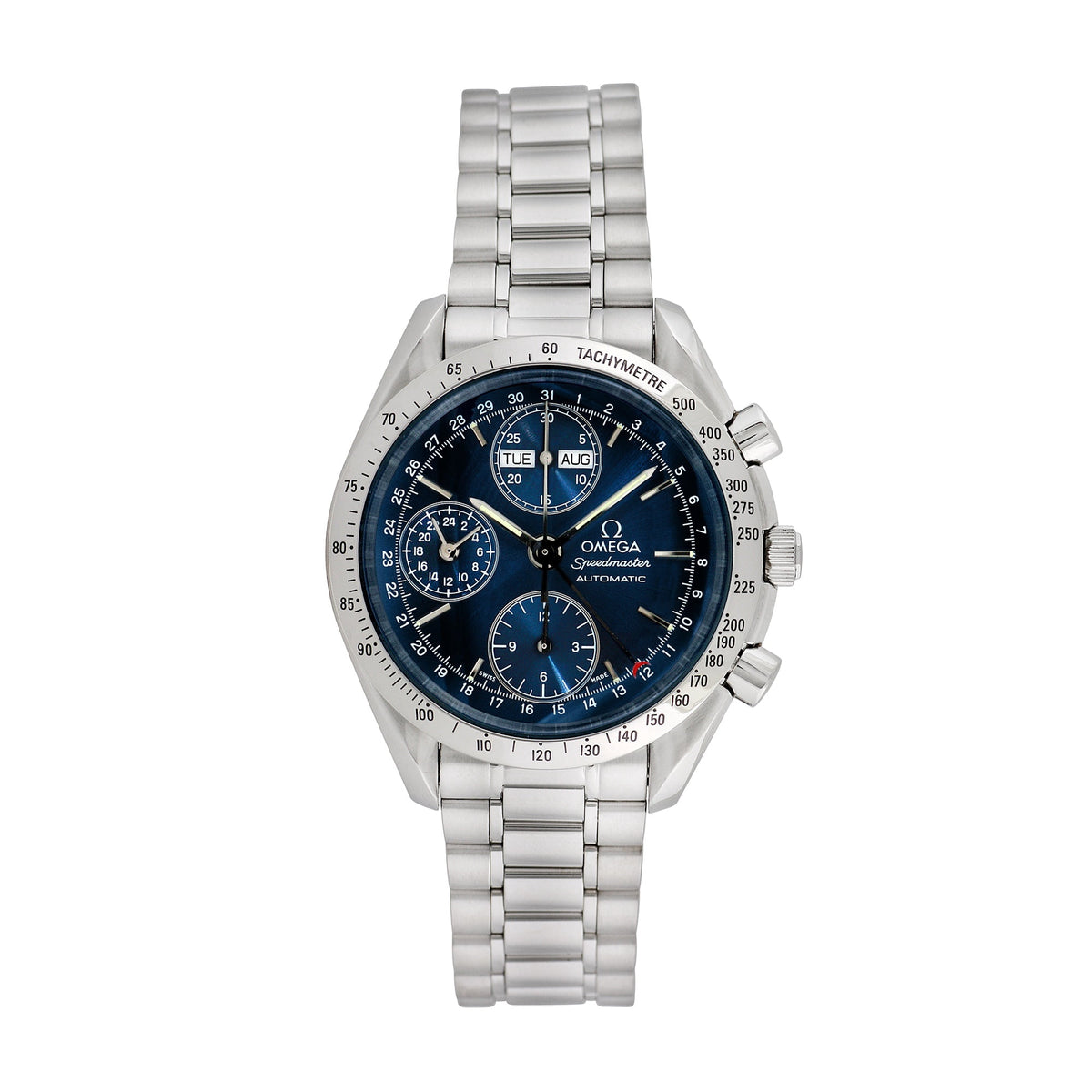 Pre-Owned Omega Men's Speedmaster 39mm Stainless Steel Wristwatch