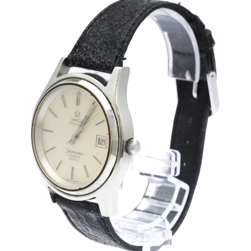 Pre-Owned OMEGA Seamaster Cosmic 2000 Cal 1012 Steel Automatic Mens Watch 166.128