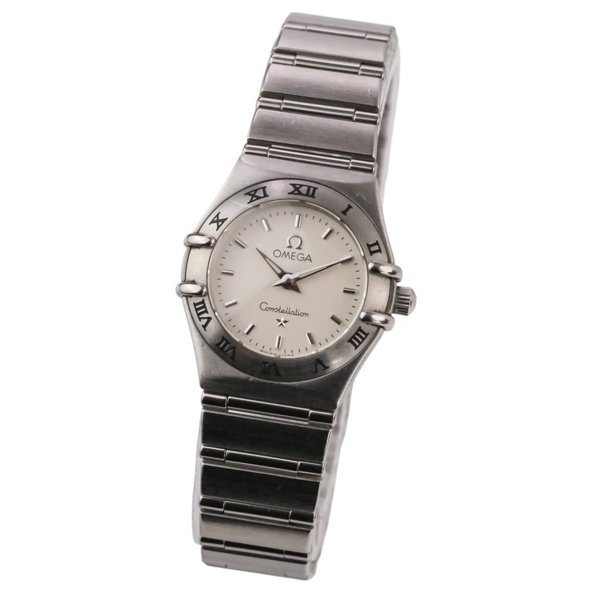 Pre-Owned OMEGA Constellation Quartz Watch 1562.30 White Dial Silver Color Women's