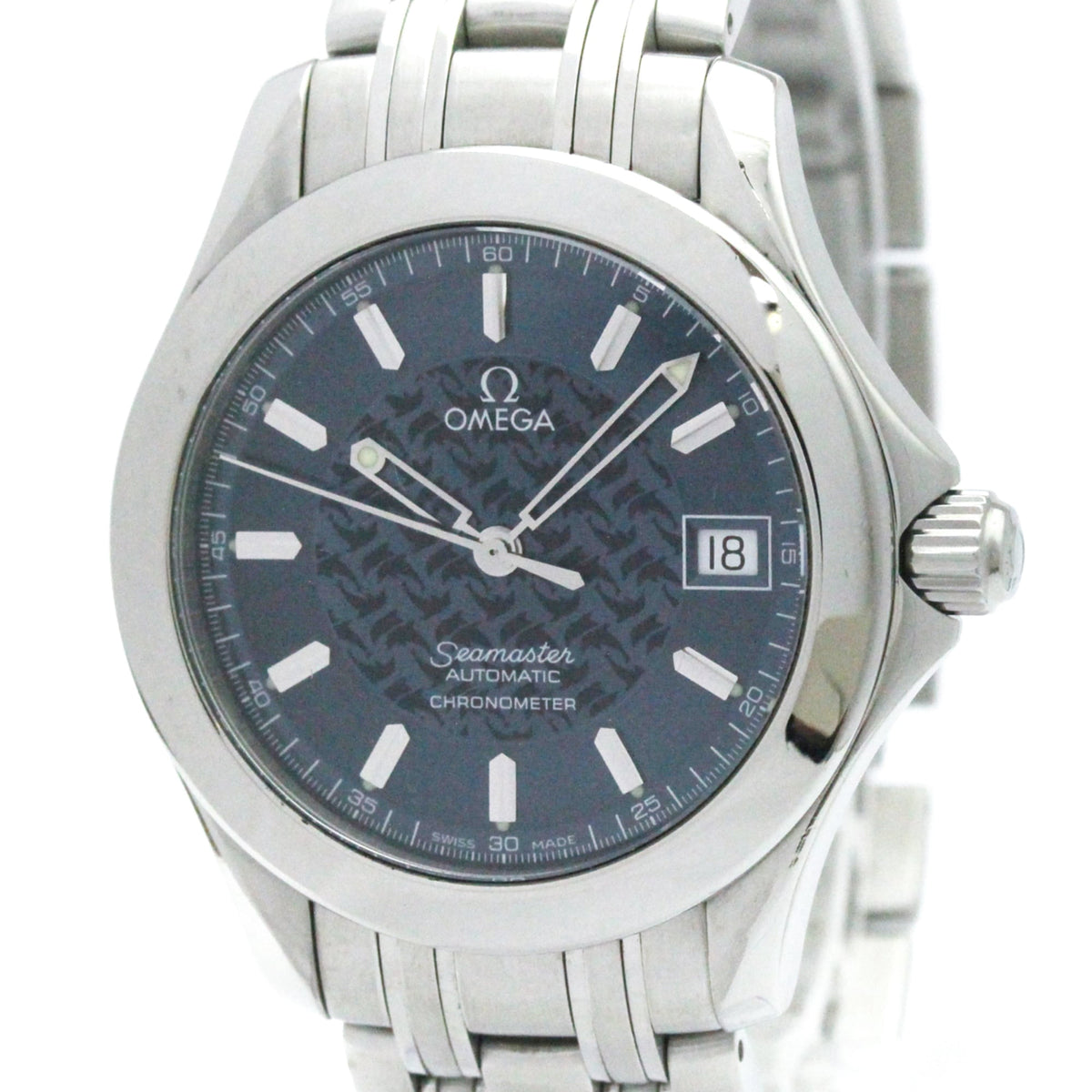 Pre-Owned OMEGA Seamaster 120M Jacques Mayol LTD Edition Watch 2506.80 Polished