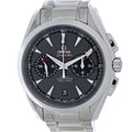 Pre-Owned OMEGA Seamaster Aqua Terra 150m Co-Axial Chronometer GMT 231.10.43.52.06.001 Men's...
