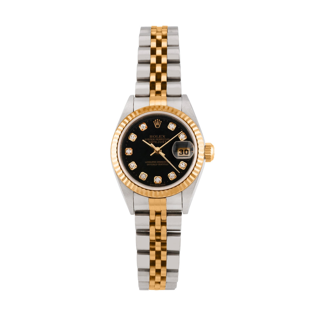 Pre-Owned Rolex Women's Datejust 26mm Stainless Steel and Yellow Gold Jubilee Wristwatch