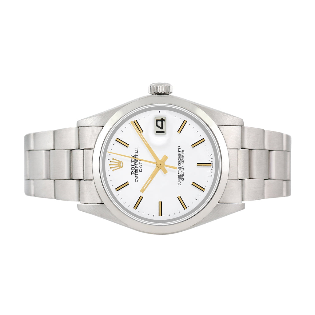 Pre-Owned Rolex Men's Date 34mm Stainless Steel Oyster Wristwatch