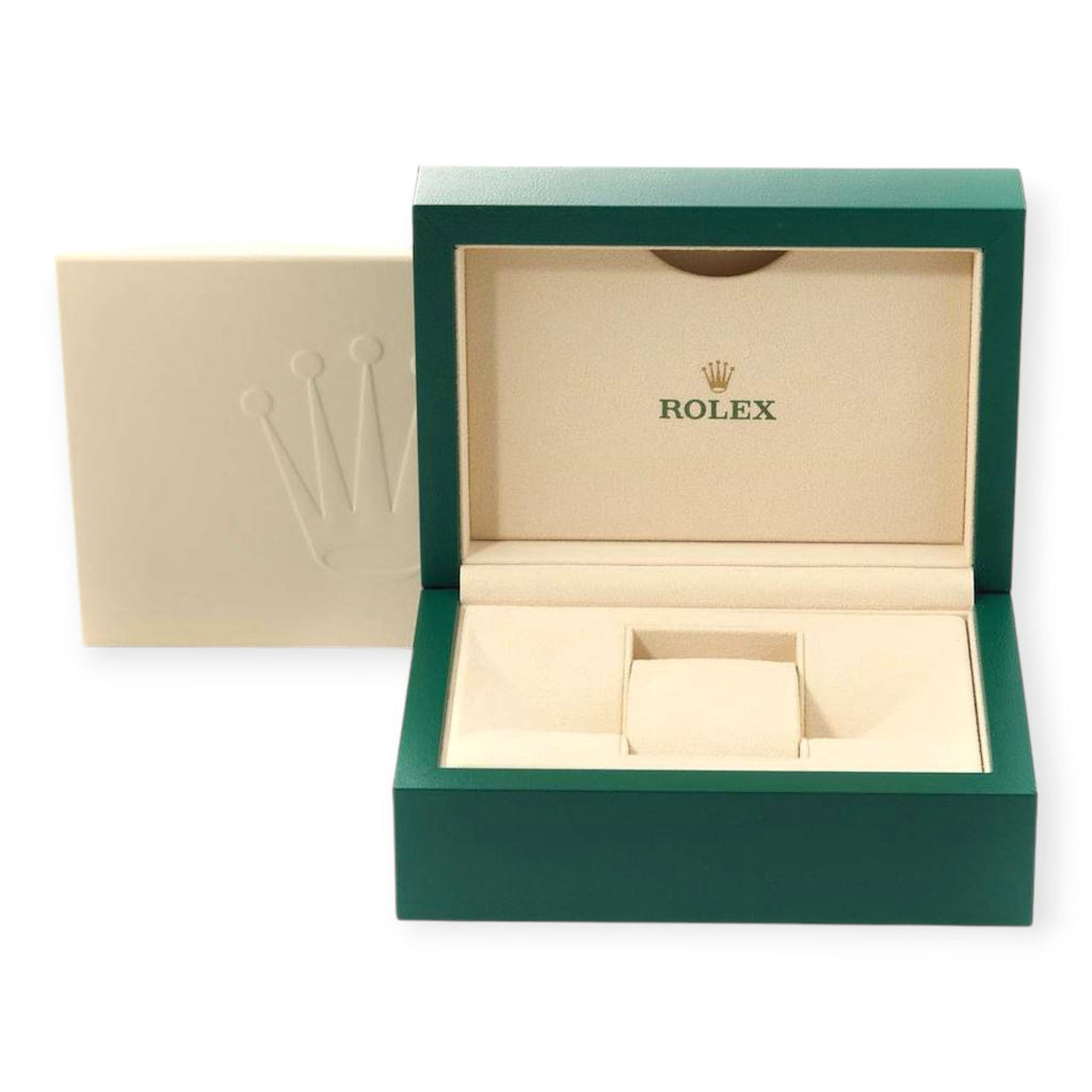 Pre-Owned Rolex Datejust 41 Slate Dial 126300 Smooth Bezel Steel Mens Watch