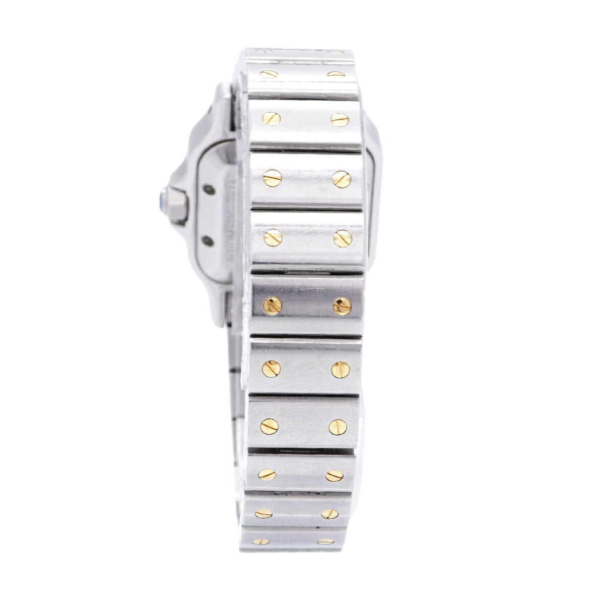Pre-Owned Cartier Santos Galbee SM W20057C4 Silver Dial Women's Watch