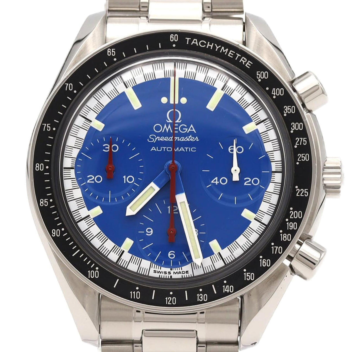 Pre-Owned Omega Speedmaster Racing CART 3510.80 SS Automatic Watch