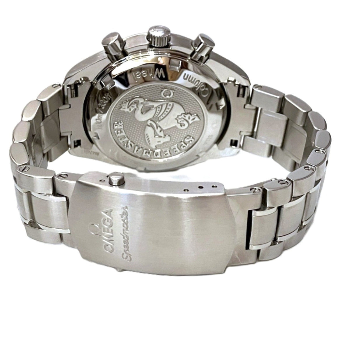 Pre-Owned Omega Speedmaster Racing Co-Axial Watch, Total Weight 155.8g, Stainless Steel,...