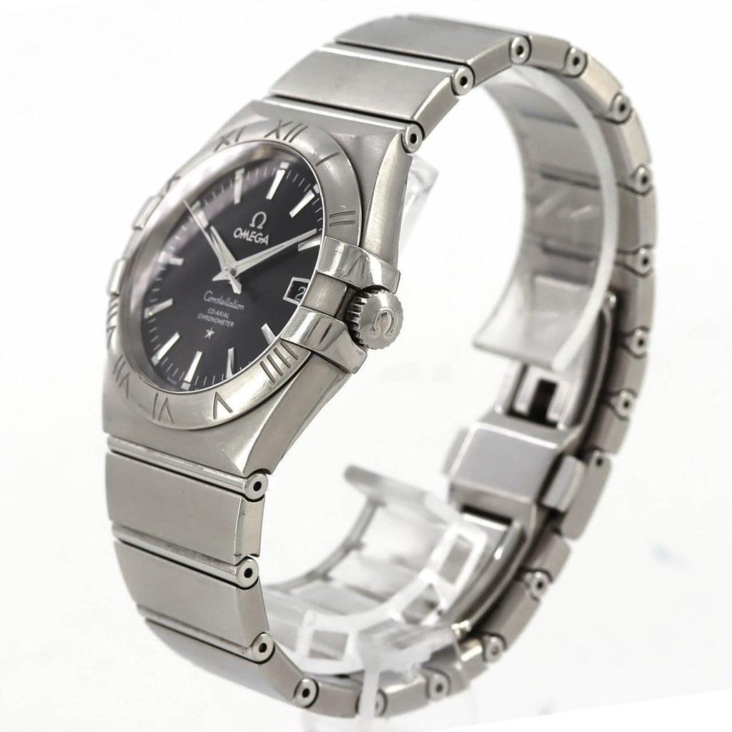 Pre-Owned Omega Constellation Brushed 123.10.35.20.01.001 Stainless Steel Automatic Watch