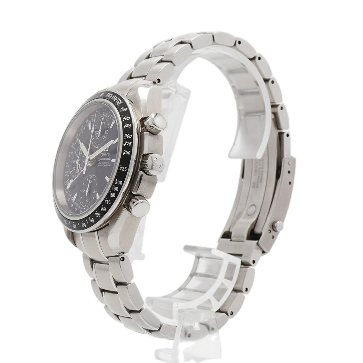 Pre-Owned Omega Speedmaster Day-Date 3220.50 Black Dial Men's Watch