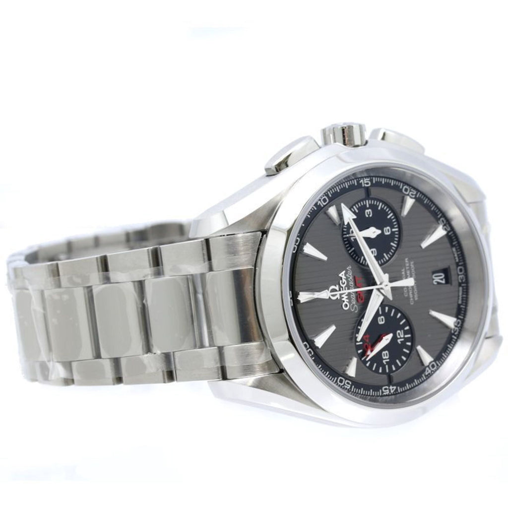 Pre-Owned OMEGA Seamaster Aqua Terra 150m Co-Axial Chronometer GMT 231.10.43.52.06.001 Men's...