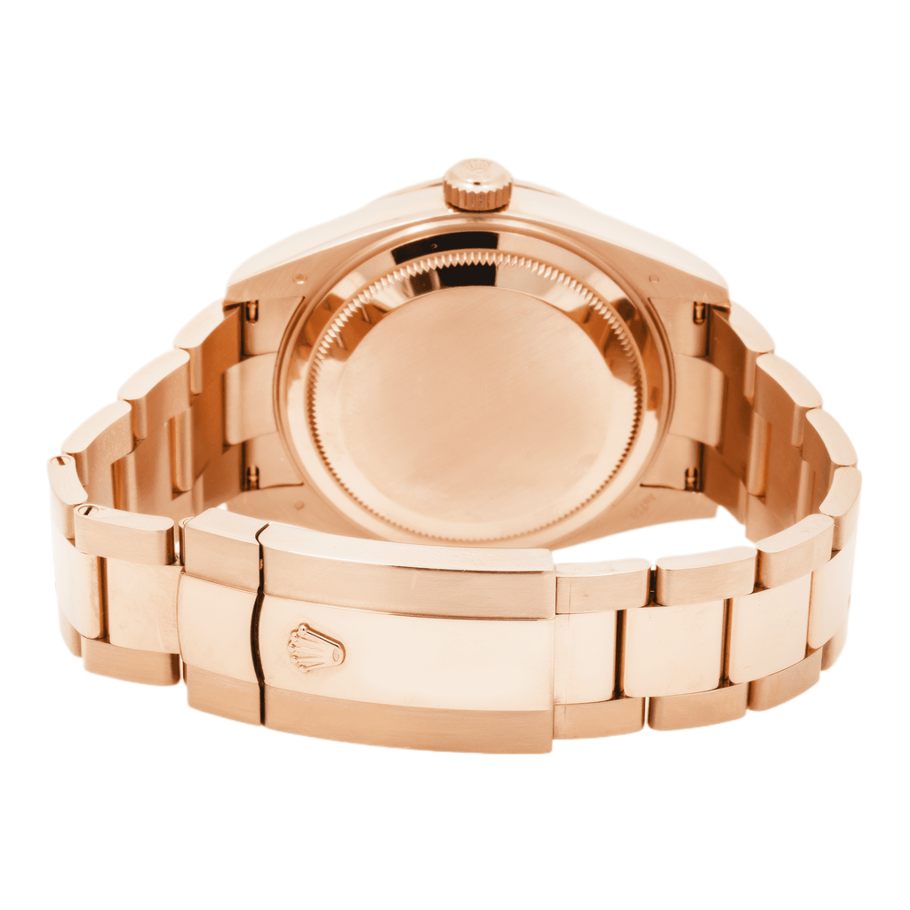 Pre-Owned Rolex Sky-Dweller 42MM 336935 Blue Dial Fluted Bezel 18K Rose Gold Oyster Bracelet