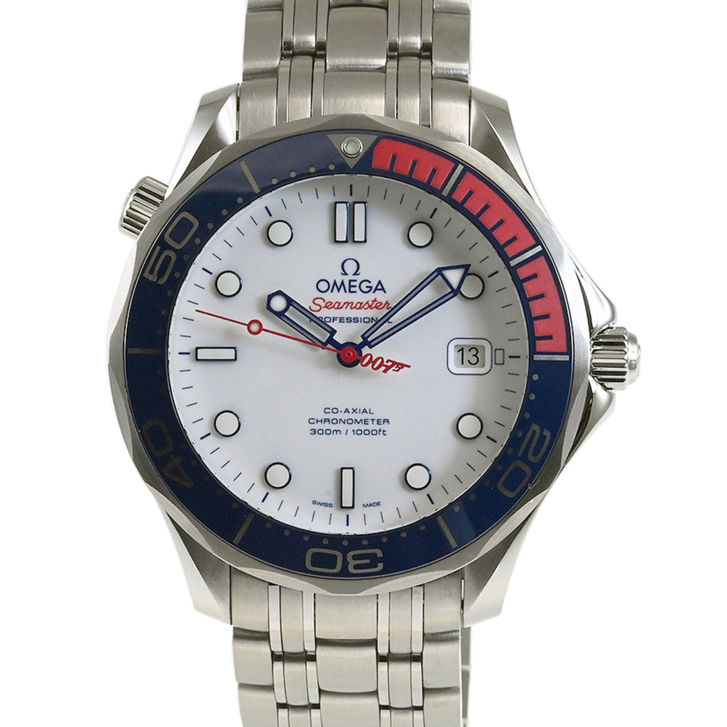 Pre-Owned OMEGA Seamaster Diver 300M Co-Axial 41MM Commander Watch World Limited Edition 7007...