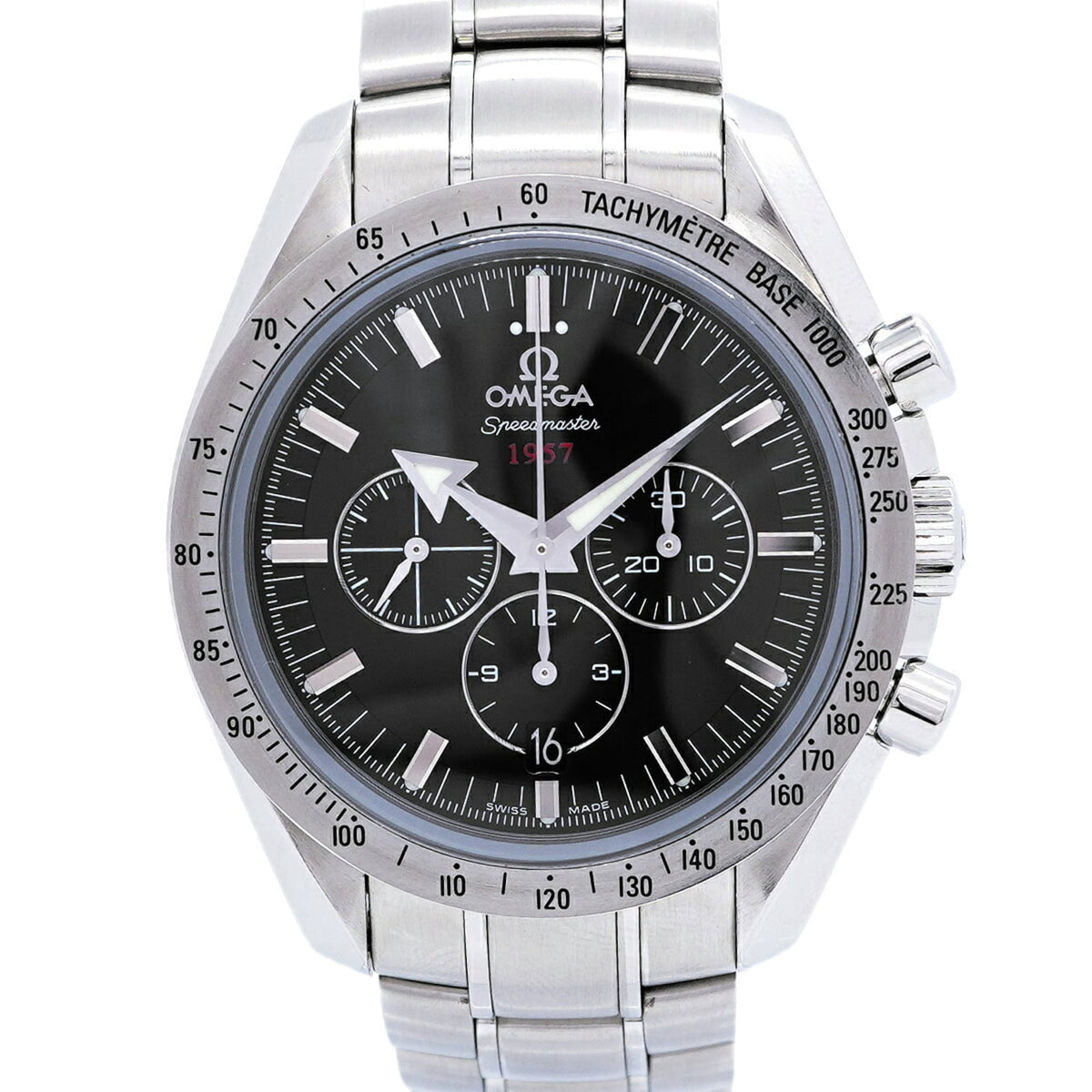 Pre-Owned Omega Speedmaster Broad Arrow 321.10.42.50.01.001 Black Dial Men's Watch