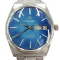 Pre-Owned Omega Seamaster Cal. 1022 Day-Date Automatic Watch for Men, Blue Dial, OMEGA 166.021,...