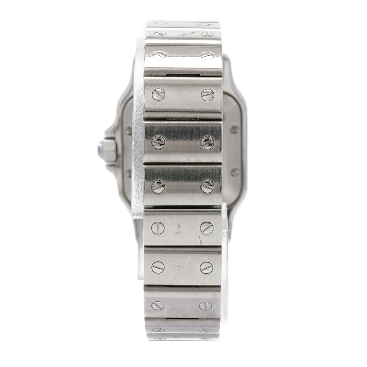 Pre-Owned Cartier Santos Galbee SM W20044D6 Silver Dial Women's Watch