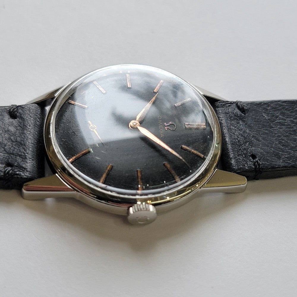 Pre-Owned Omega Ref 14391 Mens 34mm Vintage 1950s Manual Wind Original Classic RA746