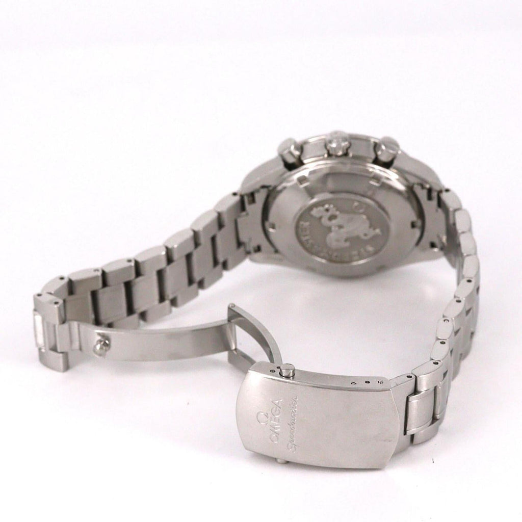 Pre-Owned Omega Speedmaster Date 3210.50 Stainless Steel Automatic Watch