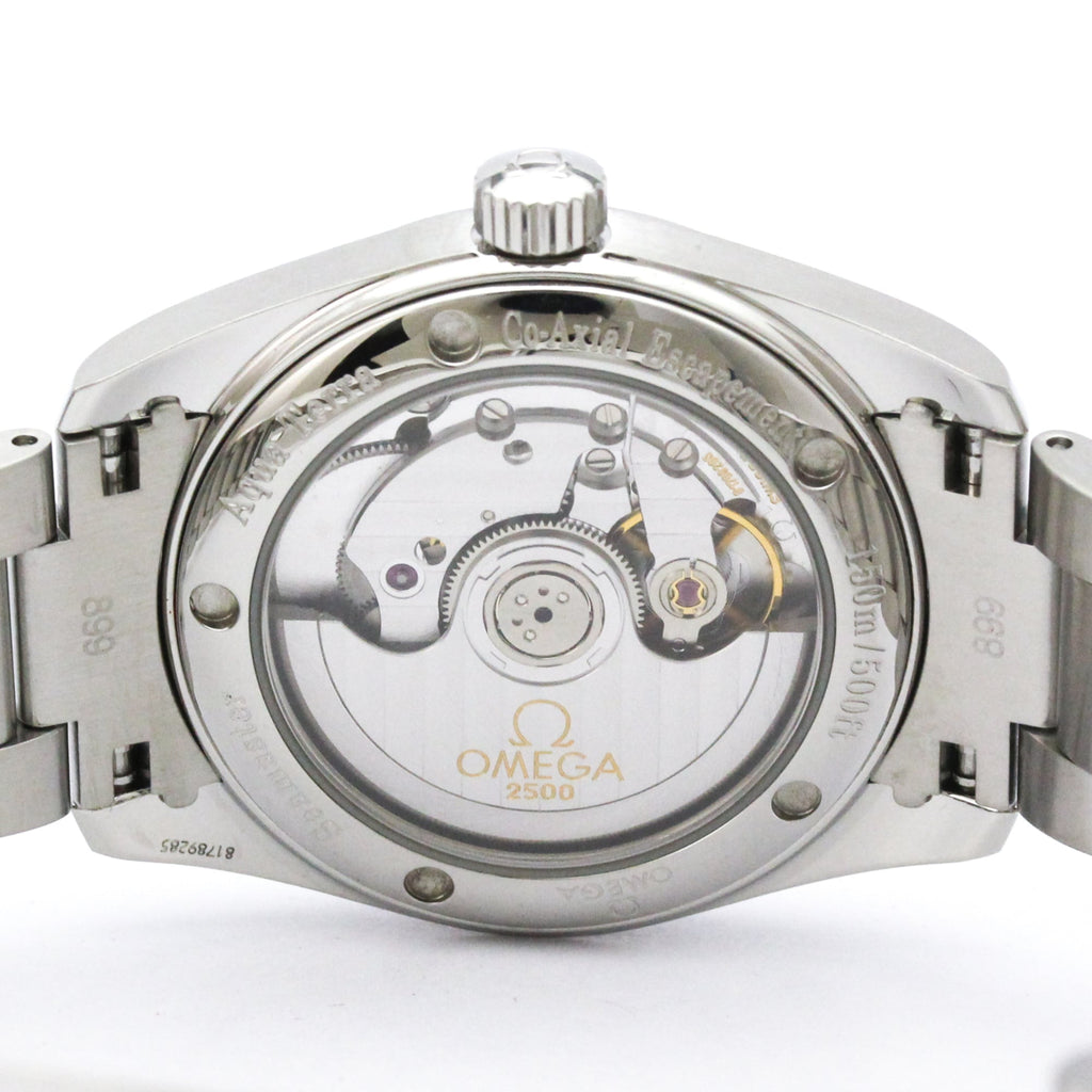 Pre-Owned OMEGA Seamaster Aqua Terra Co-axial Automatic Watch 2504.30 Polished