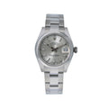 Pre-Owned Rolex Datejust 31MM 178240 Silver Dial Smooth Bezel Stainless Steel Oyster Bracelet