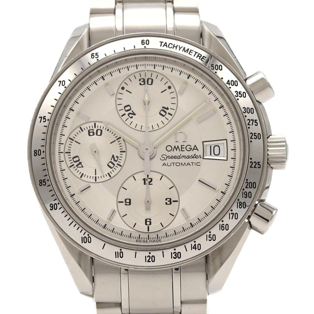 Pre-Owned Omega Speedmaster Date 3513.30 Stainless Steel Automatic Watch