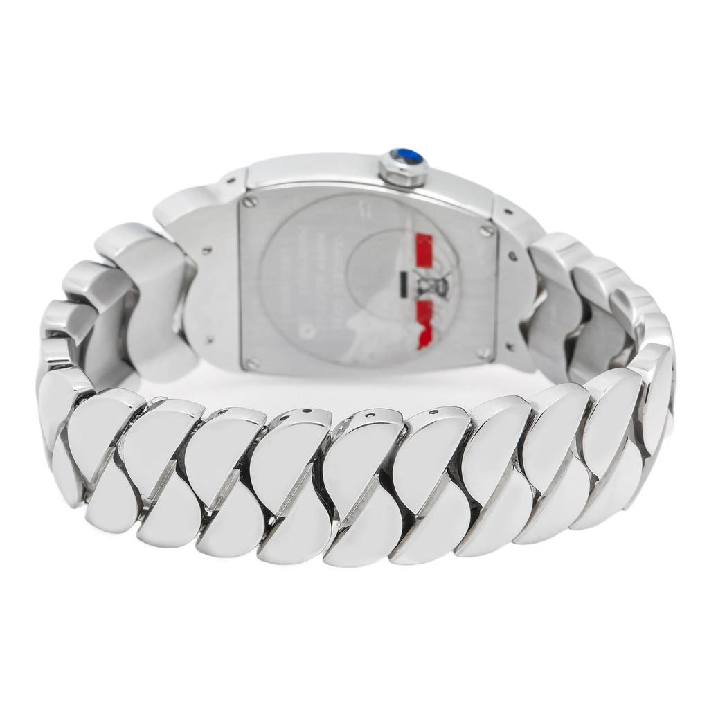 Pre-Owned Cartier Cartier La Dona 28MM W6600221 / 2835 Silver Roman Dial Stainless Steel Bracelet