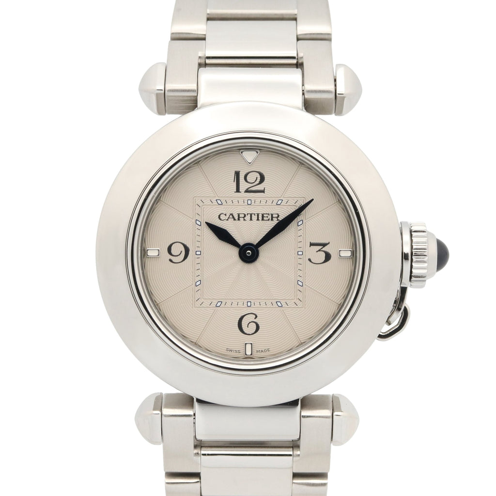 Pre-Owned Cartier Pasha de Women's Stainless Steel Watch, Silver Tone, WSPA0021