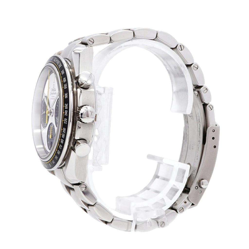 Pre-Owned Omega Speedmaster Racing 326.30.40.50.04.001 White Dial Men's Watch
